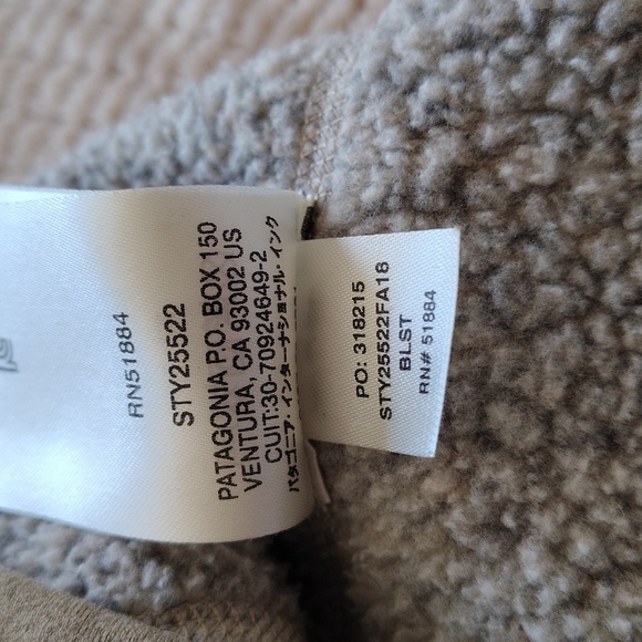 Patagonia Quarter Zip Size S Tan - Picture 13 of 13